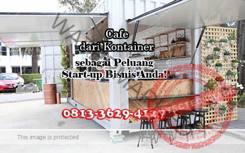 Cafe Dari Kontainer Sebagai Peluang Start-up Bisnis Anda!